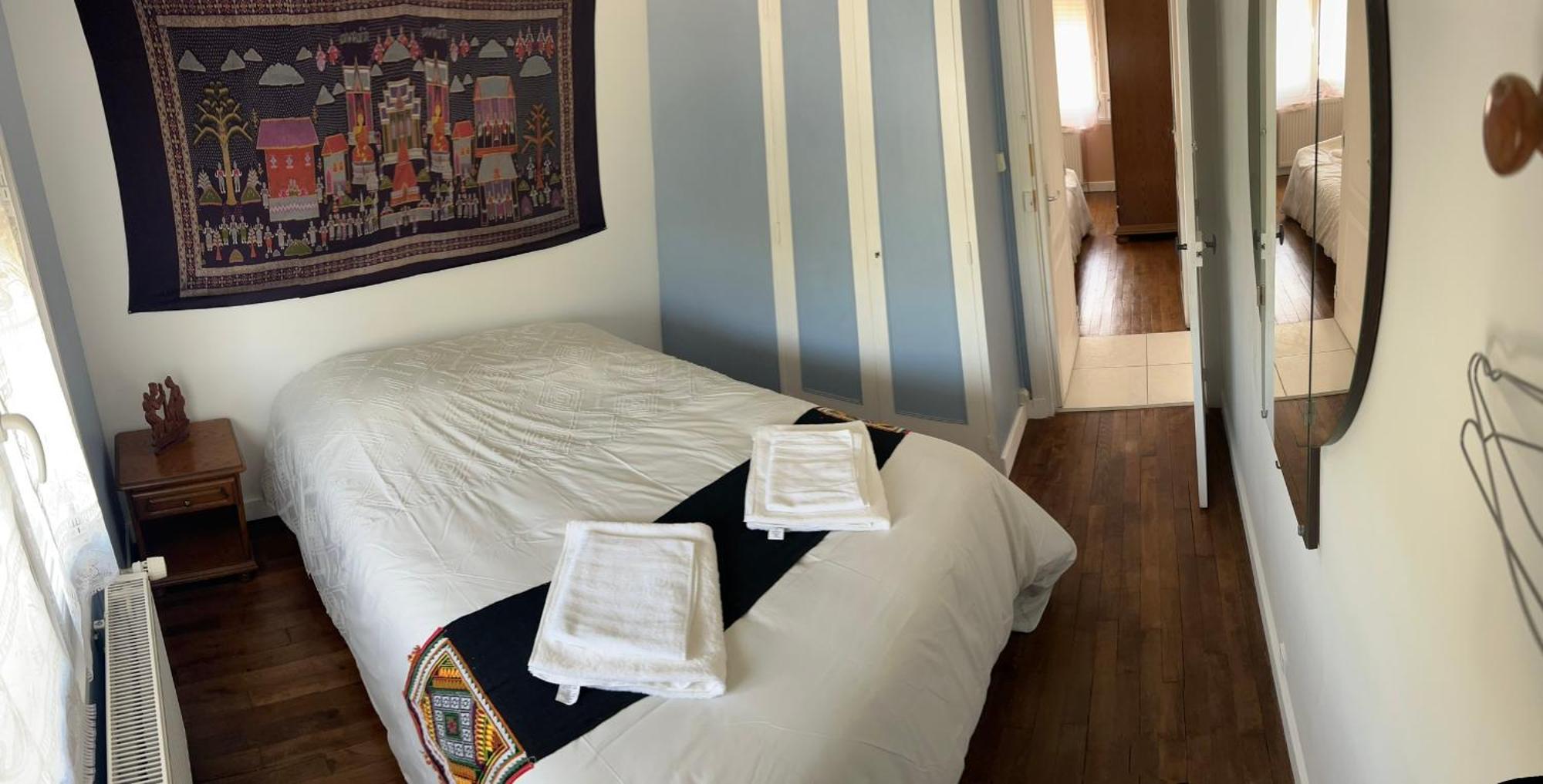5Min Futuroscope 80M2 - 3 Chambres - Parking Prive - Wifi - Jardin Chasseneuil-du-Poitou Exteriör bild